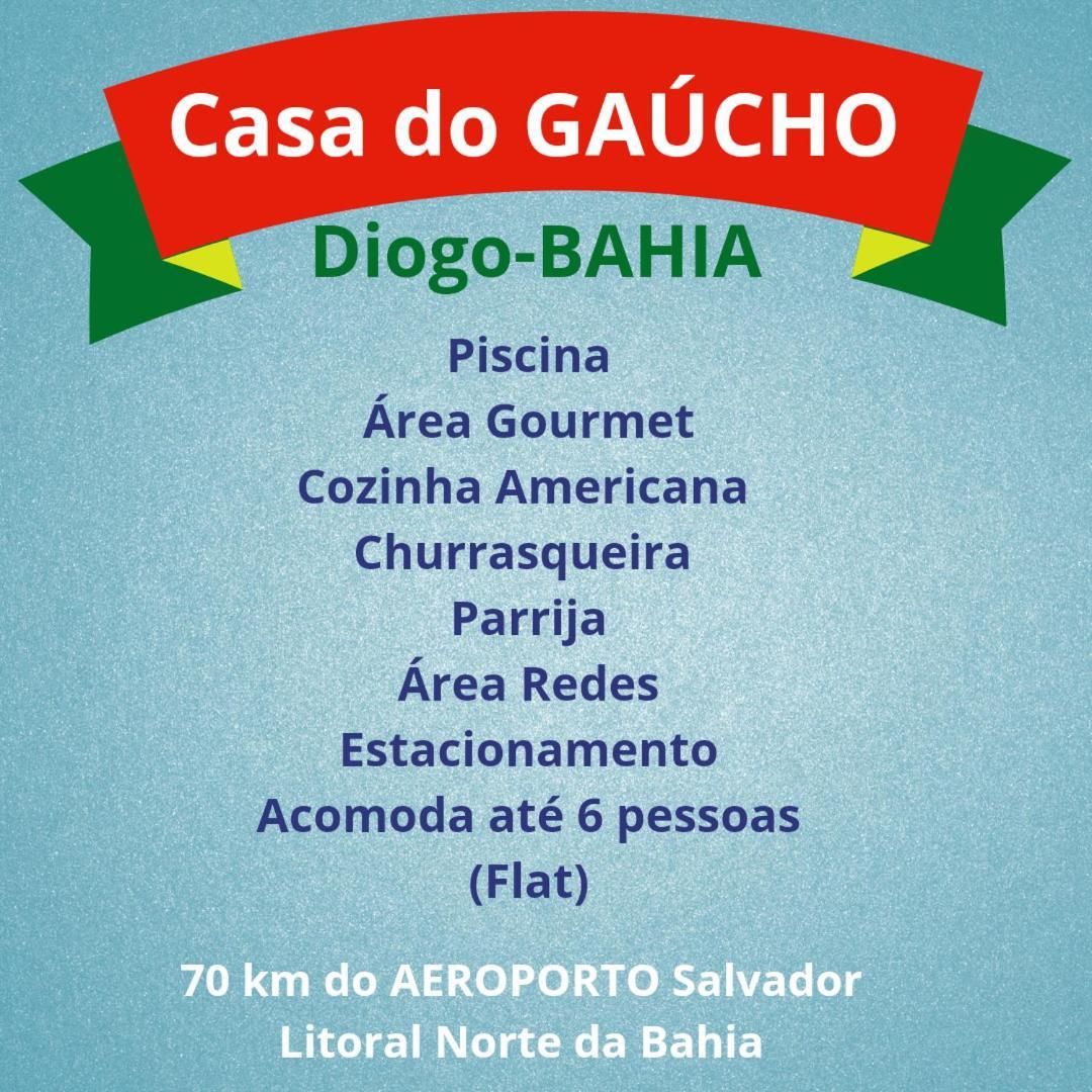 Casa Praia Gaucho Santo Antonio Diogo ماتا دي ساو جواو الغرفة الصورة